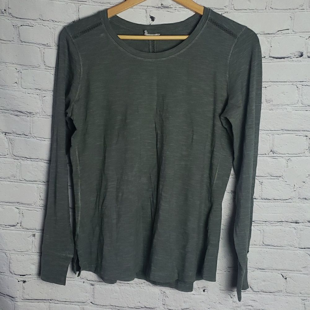 Columbia Greenish Gray Longsleeve Top